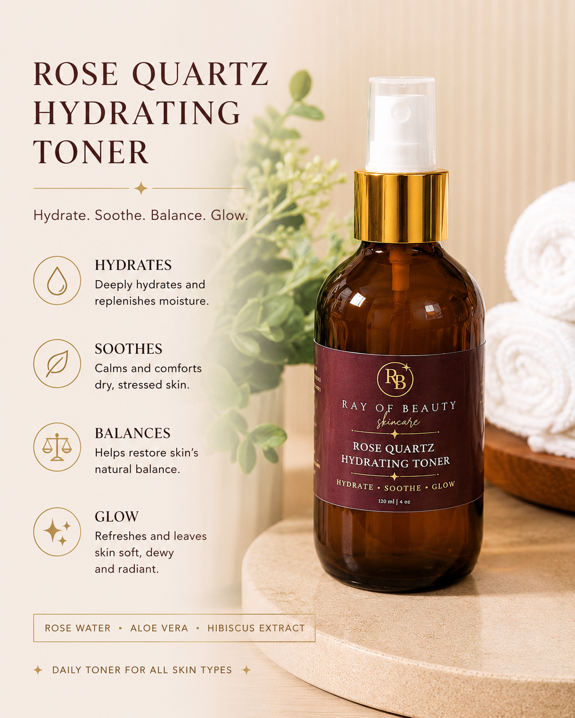 Rose Quartz Hydrating Toner