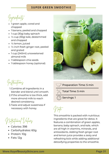 Clean Eating For Clear Skin - EBOOK