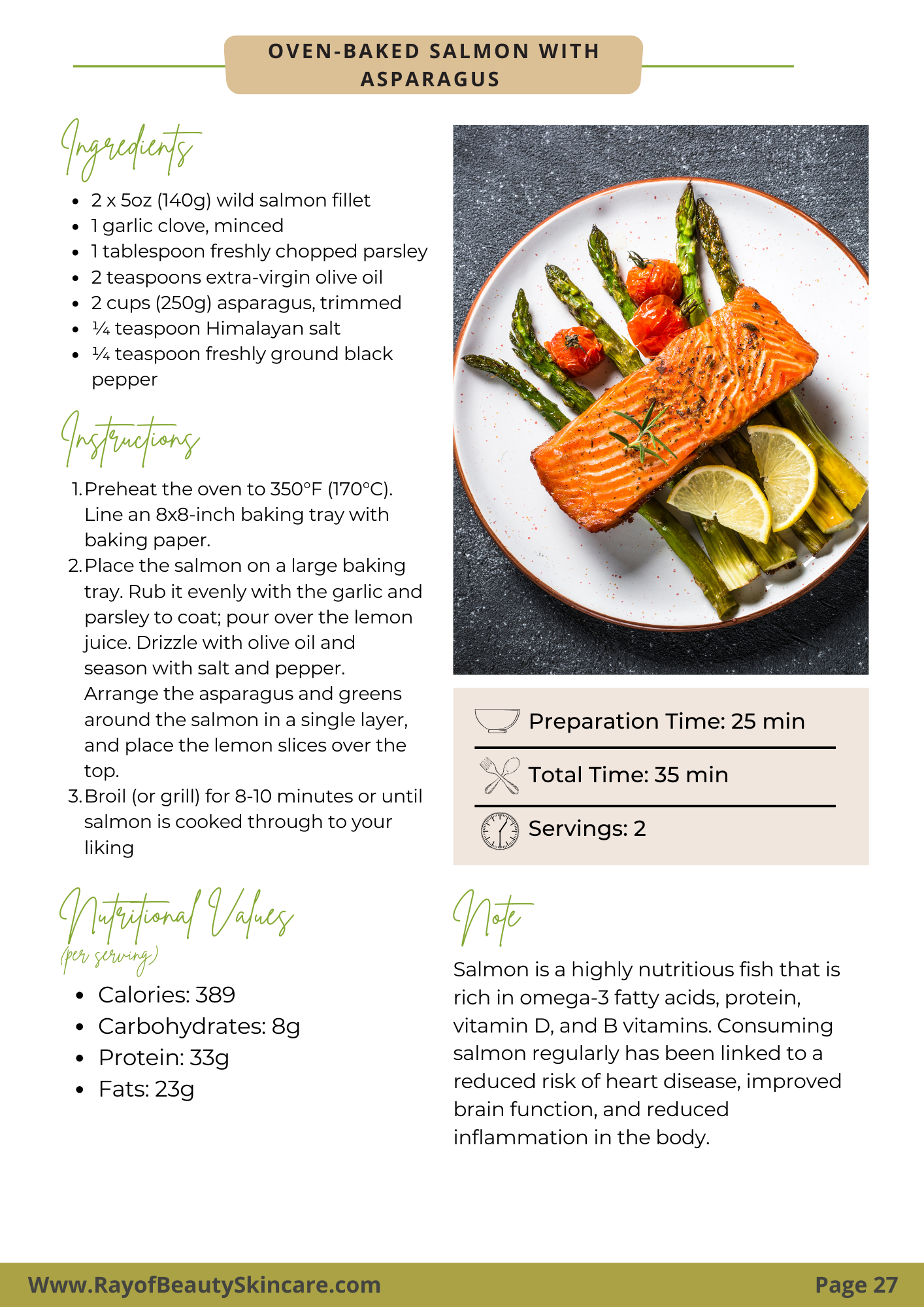 Clean Eating For Clear Skin - EBOOK