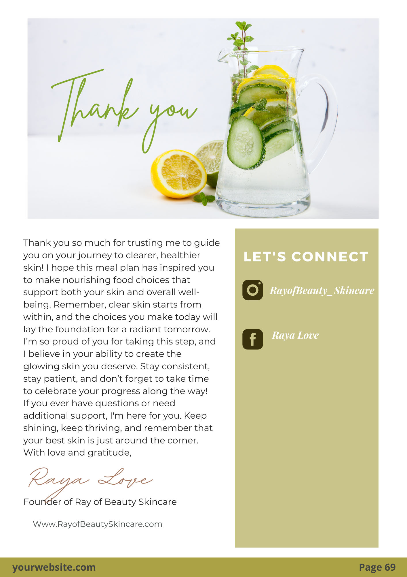 Clean Eating For Clear Skin - EBOOK