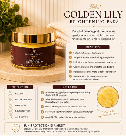 Golden Lily Brightening Pads