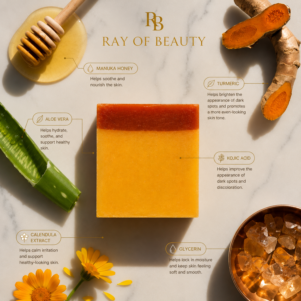 Golden Glow Cleansing Bar