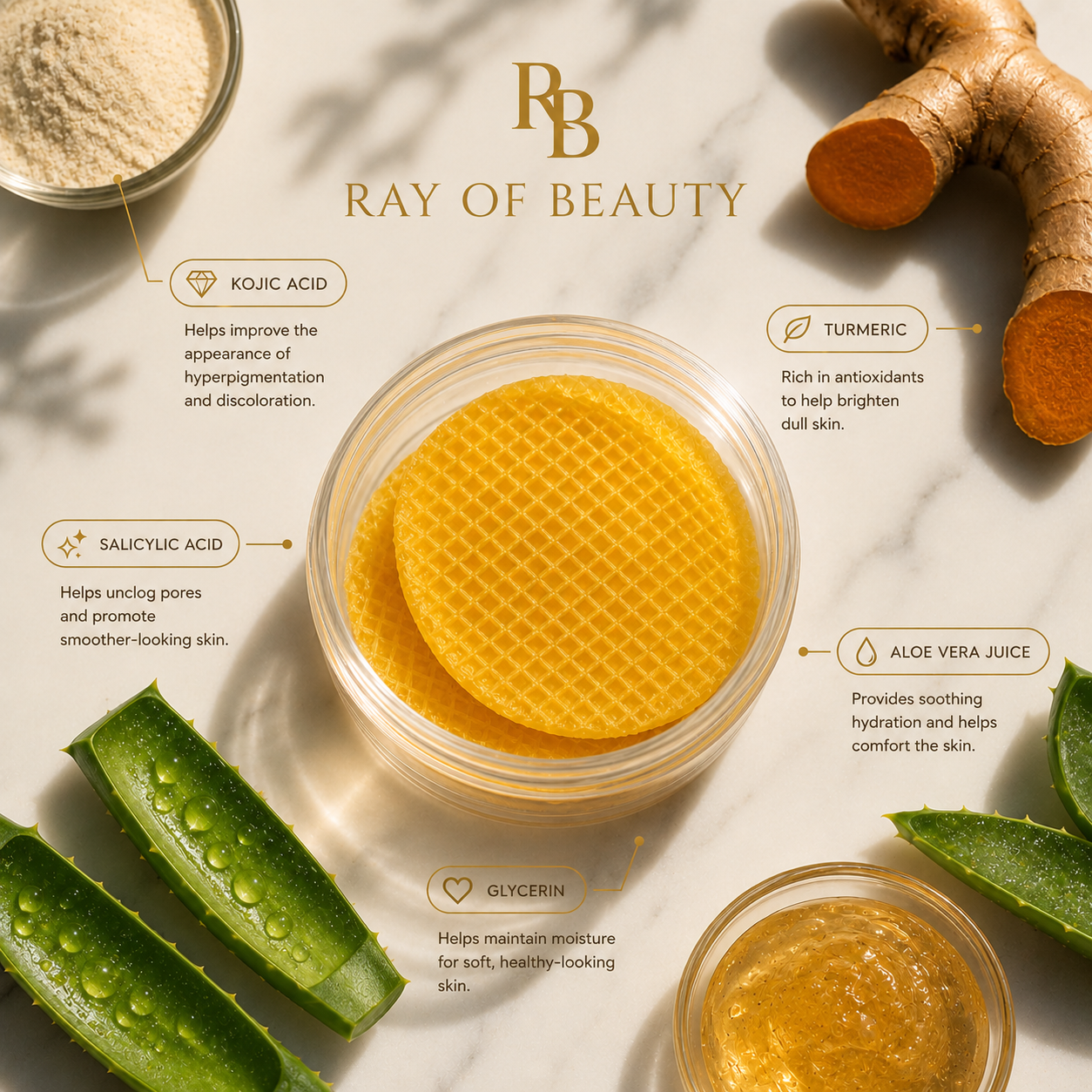 Golden Lily Brightening Pads